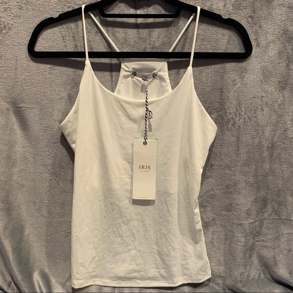 Iris Los Angeles NWT Ivory Camisole - Picture 2 of 7